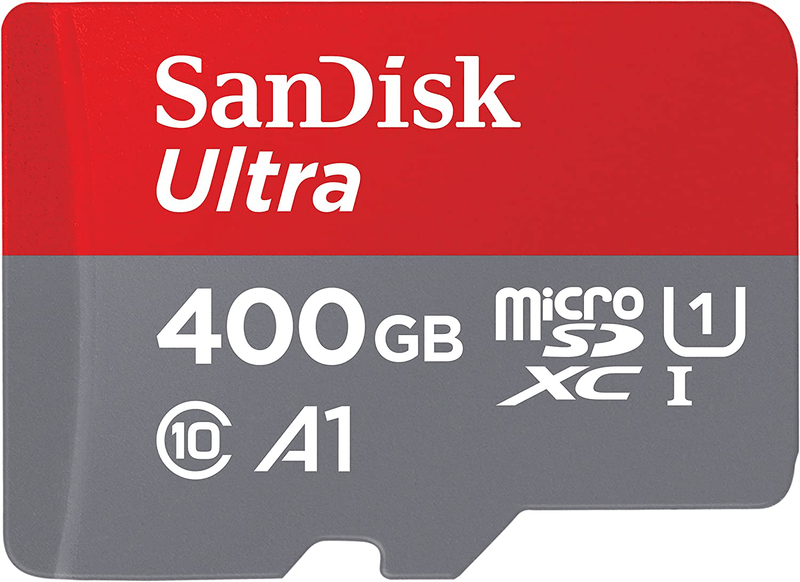 SanDisk 400GB Ultra microSDXC UHS-I Memory Card with Adapter - 120MB/s, C10, U1, Full HD, A1, Micro SD Card - SDSQUA4-400G-GN6MA Electronics > Electronics Accessories > Memory > Flash Memory > Flash Memory Cards SanDisk 400GB  