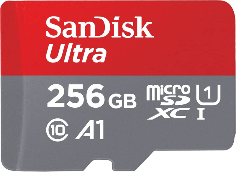 SanDisk 64GB Ultra MicroSDXC UHS-I Memory Card with Adapter - 100MB/s, C10, U1, Full HD, A1, Micro SD Card - SDSQUAR-064G-GN6MA Electronics > Electronics Accessories > Memory > Flash Memory > Flash Memory Cards SanDisk 256GB  