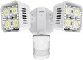 SANSI LED Security Motion Sensor Outdoor Lights, 30W (250W Incandescent Equivalent) 3400Lm, 5000K Daylight, Waterproof Flood Light, ETL Listed, White Home & Garden > Lighting > Flood & Spot Lights SANSI White  