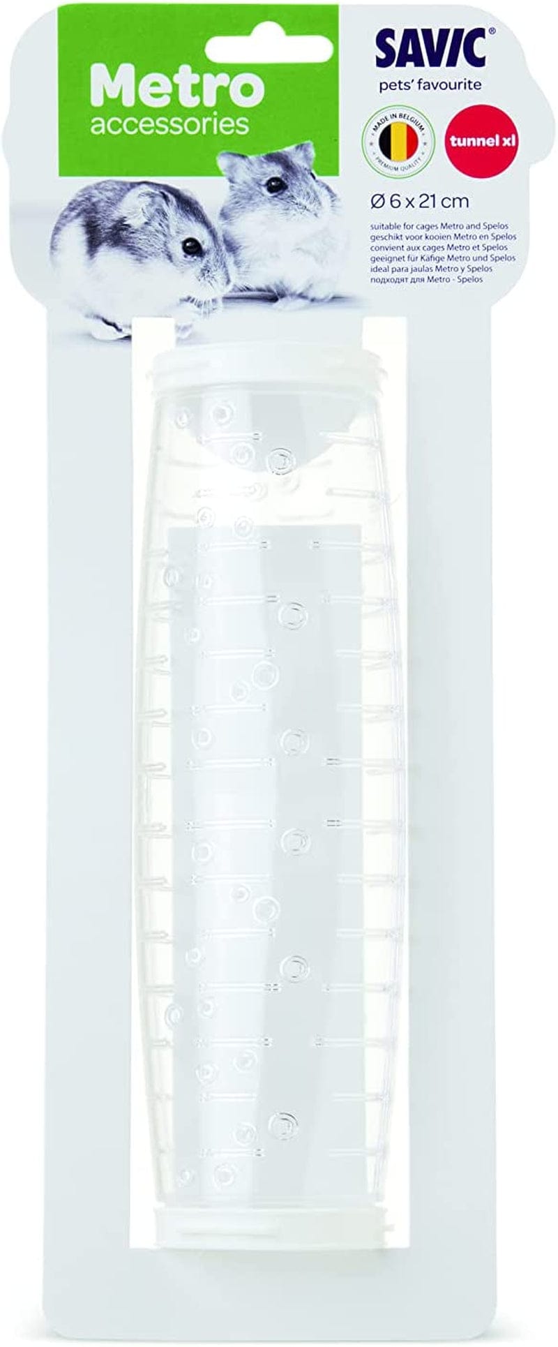Savic 59361 Metro Accessories Tunnel Long 15Cm, Clear Animals & Pet Supplies > Pet Supplies > Bird Supplies > Bird Cages & Stands Savic Tunnel XL  