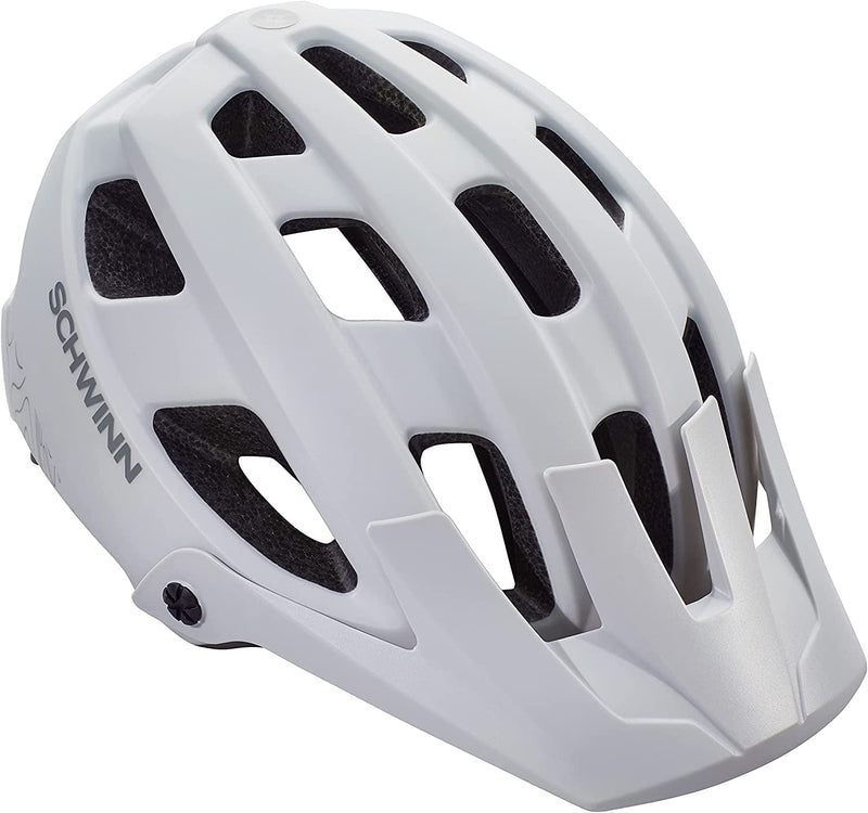 Schwinn Bunker ERT Youth/Adult Bike Helmet, Fits Head Circumferences 54-62 Cm, Find Your Sizing, Multiple Colors Sporting Goods > Outdoor Recreation > Cycling > Cycling Apparel & Accessories > Bicycle Helmets Pacific Cycle, Inc Grey Medium 
