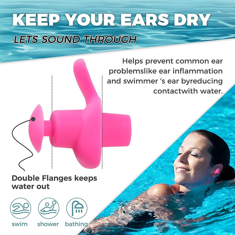 SEBELZY Swimming Ear Plugs (Multi-Color)… Sporting Goods > Outdoor Recreation > Boating & Water Sports > Swimming SEBELZY   