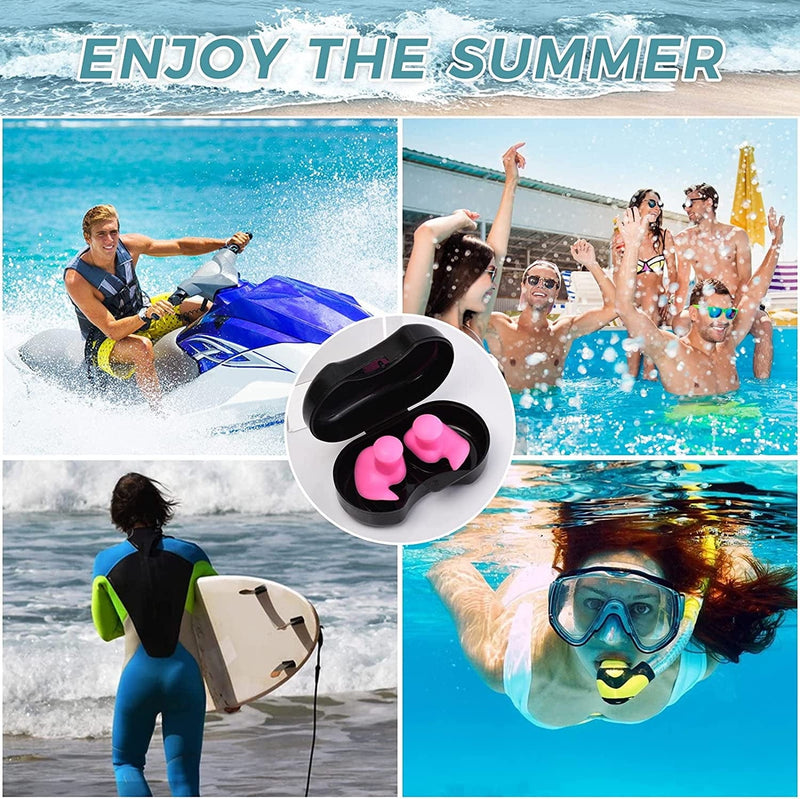 SEBELZY Swimming Ear Plugs (Multi-Color)… Sporting Goods > Outdoor Recreation > Boating & Water Sports > Swimming SEBELZY   