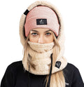 Senllen Ski Mask Cold Weather Fleece Balaclava Wind-Resistant Winter Face Mask for Men and Women Sporting Goods > Outdoor Recreation > Winter Sports & Activities Senllen Beige  