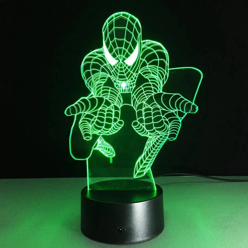 Serkyhome 3D Illusion Night Light for Kids 7 Colors with Remote-Led Table Lamp-Bedroom Kids Night Light