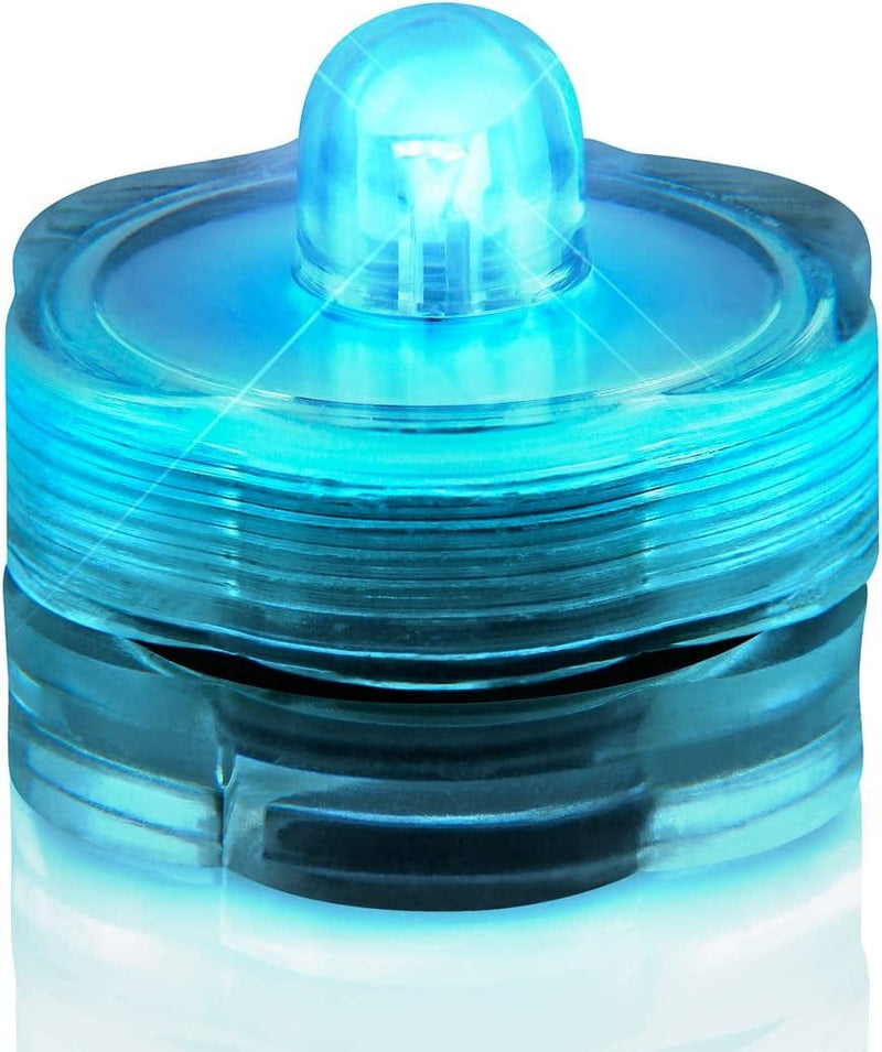 Set of 12 Turquoise Submersible LED Tea Lights for Special Events Home & Garden > Pool & Spa > Pool & Spa Accessories FlashingBlinkyLights   