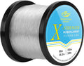 SF Monofilament Fishing Line with Spool Strong Mono Nylon Leader Line 8/10/12/15/20/25/30/40/50/60/80/100LB Clear/Green Fishing Wire Saltwater Freshwater for Hanging Decorations Sewing Craft Balloons Sporting Goods > Outdoor Recreation > Fishing > Fishing Lines & Leaders SF Clear 40LB/0.6mm/370Yds 