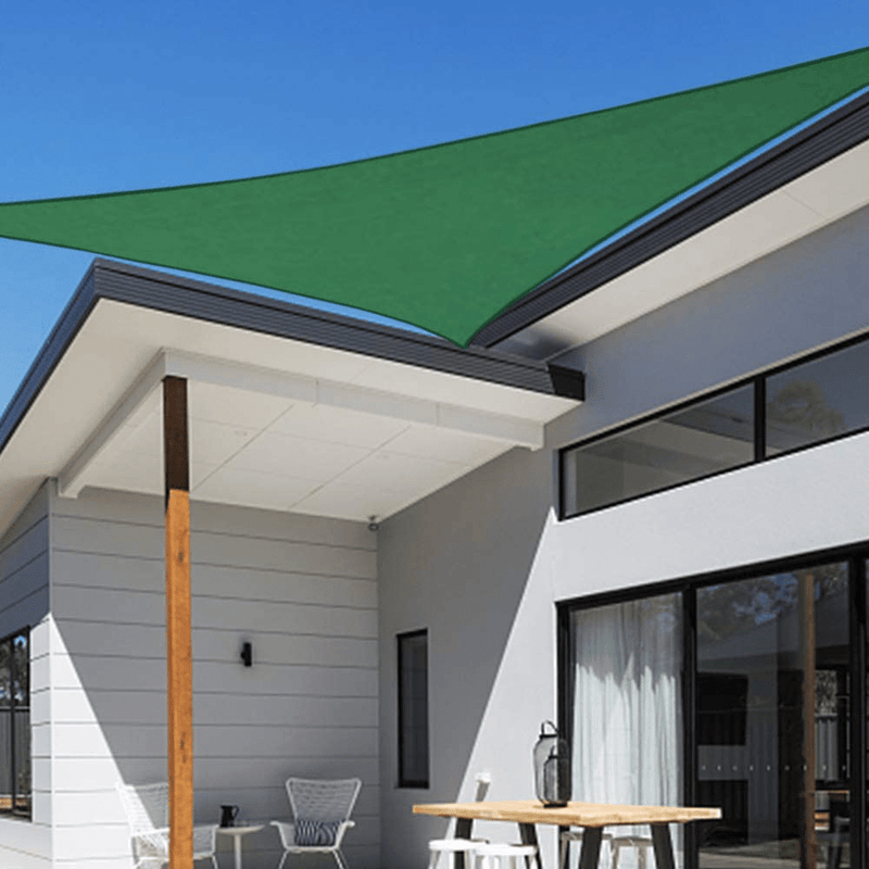 Shade&Beyond 15'x15'x21' Sun Shade Sail Triangle Sail Shade Canopy for Patio Lawn Garden