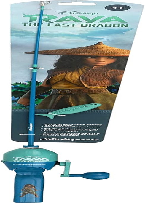 Shakespeare Youth Fishing Rod and Spincast Reel Kits Sporting Goods > Outdoor Recreation > Fishing > Fishing Rods Pure Fishing Disney Raya and the Last Dragon  