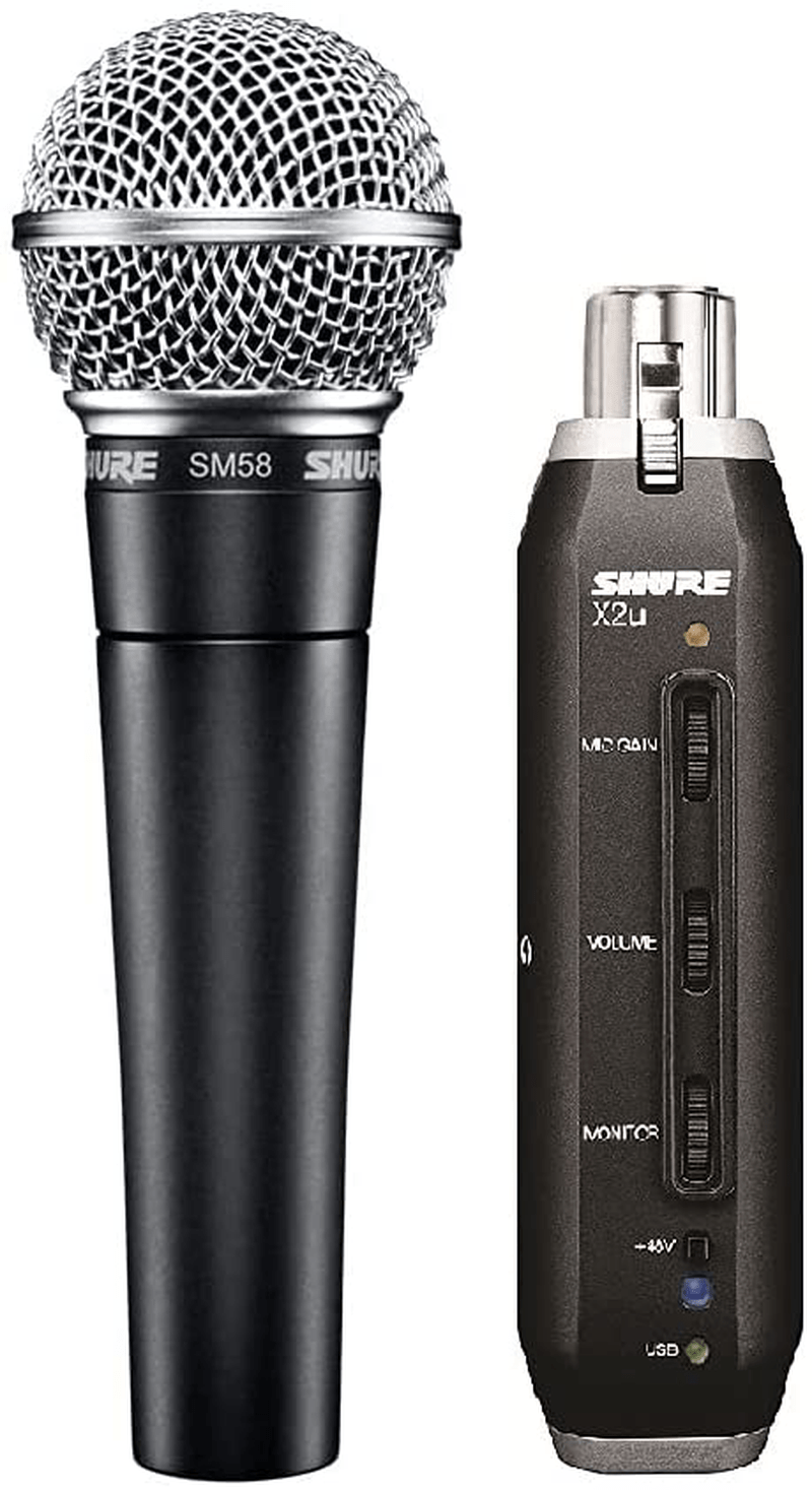 Shure SM58-LC Cardioid Dynamic Vocal Microphone Electronics > Audio > Audio Components > Microphones KOL DEALS XLR to USB Signal Adapter  