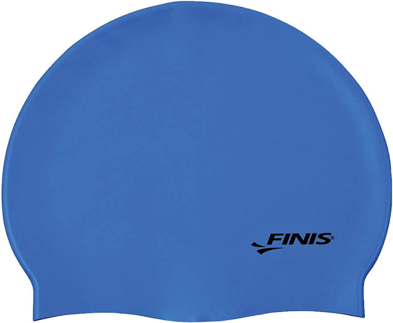Silicone Swim Cap Sporting Goods > Outdoor Recreation > Boating & Water Sports > Swimming > Swim Caps FINIS Blue  
