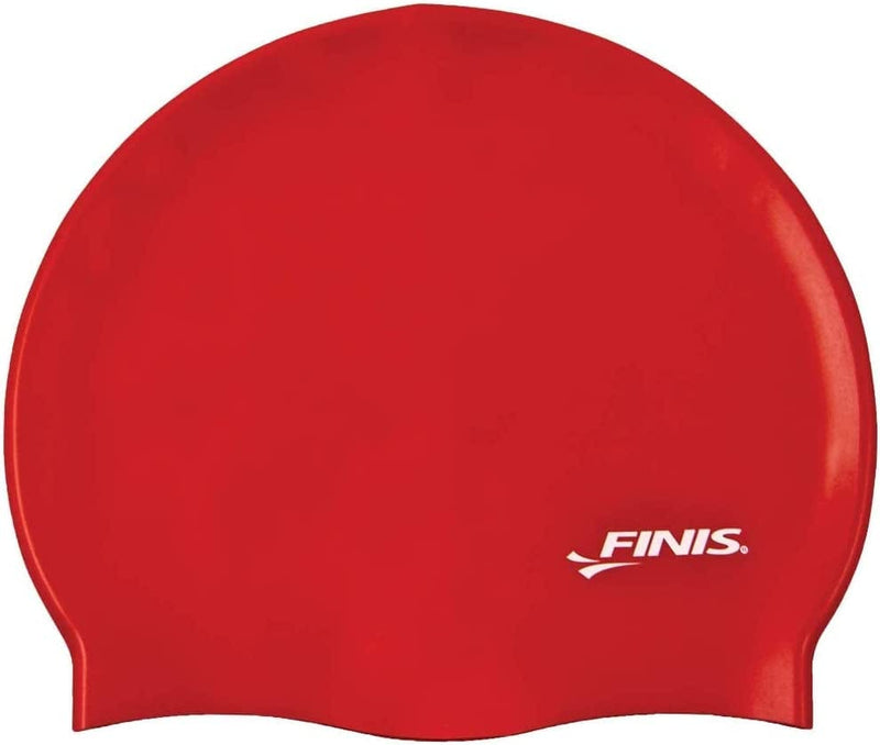 Silicone Swim Cap Sporting Goods > Outdoor Recreation > Boating & Water Sports > Swimming > Swim Caps FINIS Red  