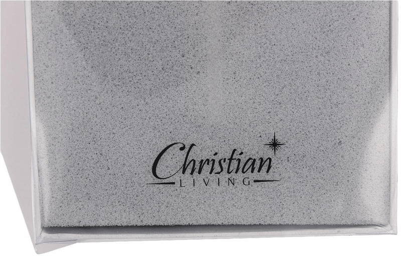 Silver Toned Girl Wall Cross Infant Blessing Baby Plaque Wall Decor Hanging Gift Home & Garden > Decor > Seasonal & Holiday Decorations Christian Living   