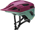 Smith Optics Engage MIPS Mountain Cycling Helmet Sporting Goods > Outdoor Recreation > Cycling > Cycling Apparel & Accessories > Bicycle Helmets SMITH Matte Merlot/Aloe Medium 