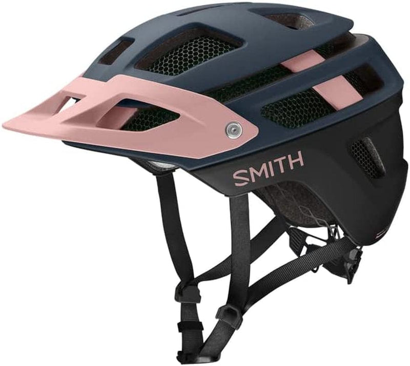 Smith Optics Forefront 2 MIPS Mountain Cycling Helmet Sporting Goods > Outdoor Recreation > Cycling > Cycling Apparel & Accessories > Bicycle Helmets Smith Optics Matte French Navy/Black/Rock Salt Medium 