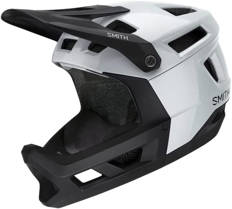 Smith Optics Mainline MIPS Lightweight Full-Face Mountain Bicycle Helmet Sporting Goods > Outdoor Recreation > Cycling > Cycling Apparel & Accessories > Bicycle Helmets Smith White/Black Small 