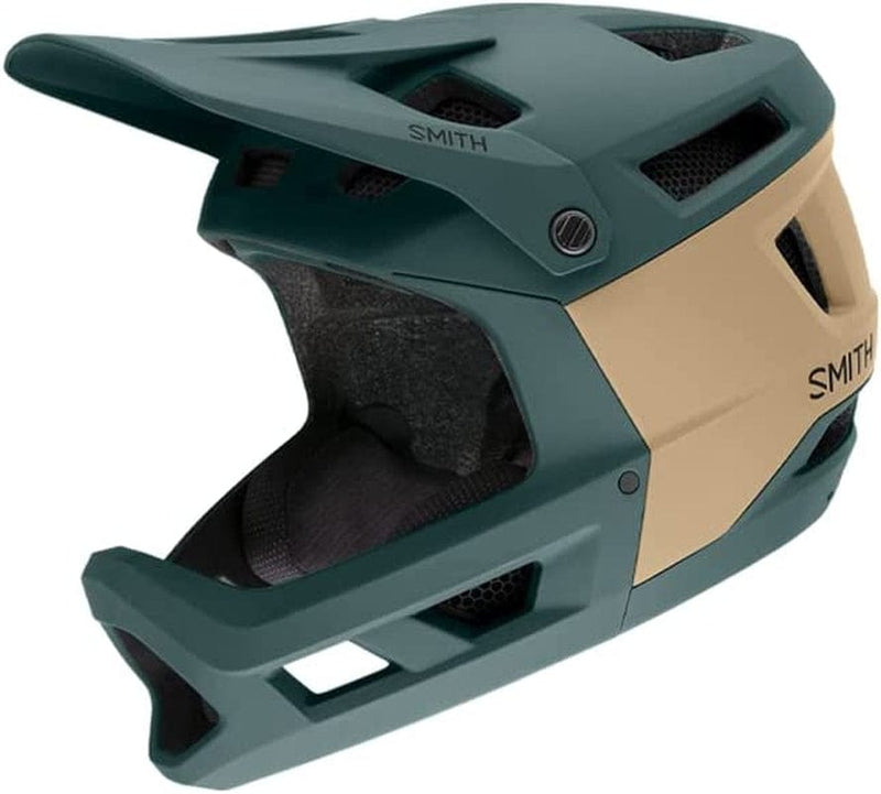 Smith Optics Mainline MIPS Lightweight Full-Face Mountain Bicycle Helmet Sporting Goods > Outdoor Recreation > Cycling > Cycling Apparel & Accessories > Bicycle Helmets Smith Matte Spruce/Safari Medium 
