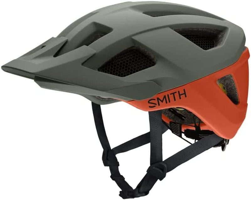 Smith Session MIPS Downhill Mountain Cycling Helmet Sporting Goods > Outdoor Recreation > Cycling > Cycling Apparel & Accessories > Bicycle Helmets Smith Optics Matte Sage/Red Rock Small 