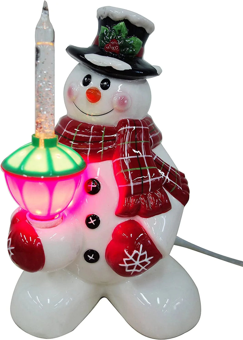 Snowman Night Light with Glitter Bubble Light Home & Garden > Lighting > Night Lights & Ambient Lighting Inspire and Imagine   
