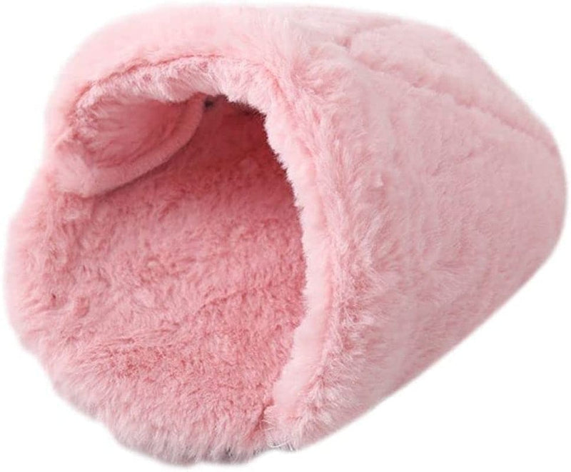 Soft Guinea Pig Nests, Cute Hamster Houses Warm Squirrel Sleeping Beds Small Animal Cotton Mats, Mini Pet Cages Winter Pet Accessories(L,Grey) Animals & Pet Supplies > Pet Supplies > Bird Supplies > Bird Cages & Stands Generic Pink Large 