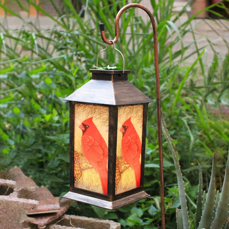 Solar Lanterns, Outdoor Hanging Lanterns Waterproof LED Solar Cardinal Lights Tabletop Lamp for Outdoor Patio Garden（1Pack Home & Garden > Lighting > Lamps EiGreen   