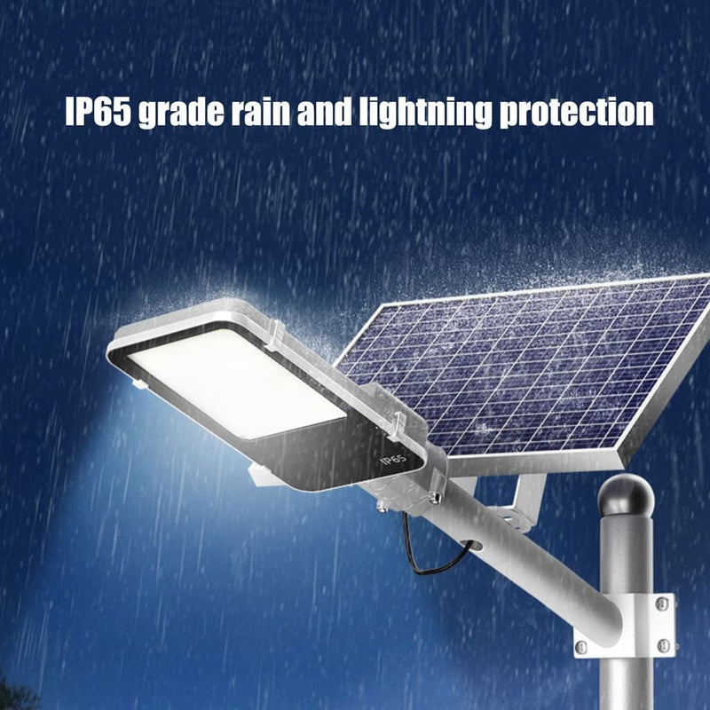 Solar Outdoor Lamp Led Super Bright High-Power Lighting Street Lamp Courtyard Road, Household Outdoor All Aluminum Floodlight with 10M Remote Control 70~90 Hour Led Street Light Home & Garden > Lighting > Flood & Spot Lights XIN XIN US   