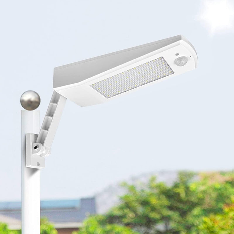 Solar Outdoor Lights, 48Leds 900LM Garden Lights Solar Powered Waterproof IP65 4 Modes Emergency Light with PIR Motion Sensor, All-In-One Cordless Lamp, for Street Road Yard Pathway Home & Garden > Lighting > Lamps Lcamaw White White light 
