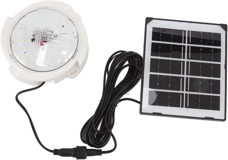 Solar Porch Ceiling Lights 2 Remote Control Modes 50 Lamp Beads Changable Solar Ceiling Lamp for Indoor 45W Home & Garden > Lighting > Lamps Hilitand   
