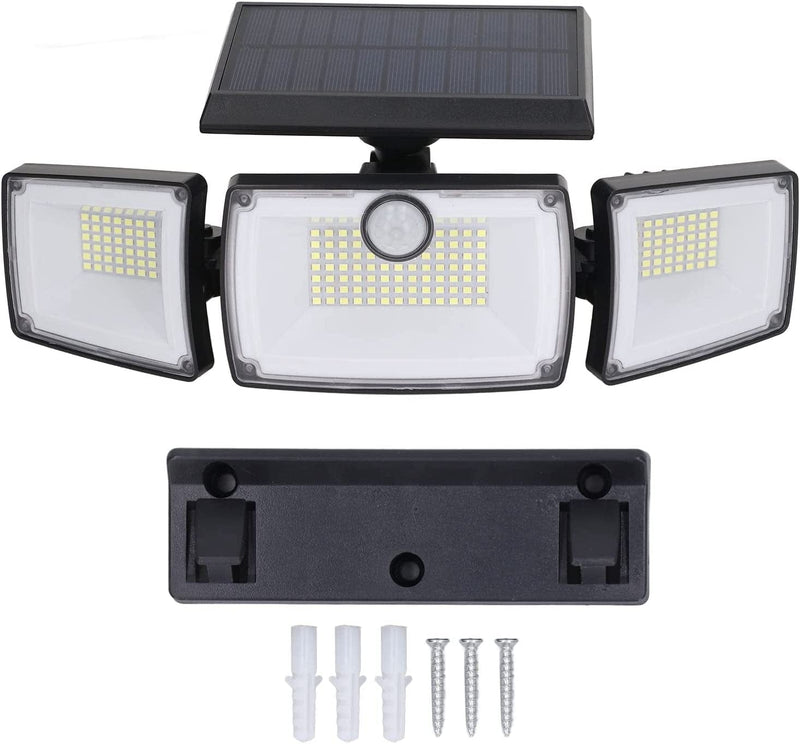 Solar Sensor Lamp, 7700K Solar Induction Light 6W Flexible for Gate Home & Garden > Lighting > Lamps Kadimendium   