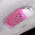 SPANICE 4Pcs Bling Bling Auto Safety Door Handle Cover, Luster Crystal Car Protective Handle Cover Diamond Car Decor Accessories for Women (Blue-4Pcs) Sporting Goods > Outdoor Recreation > Winter Sports & Activities SPANICE Rose Pink-4Pcs  