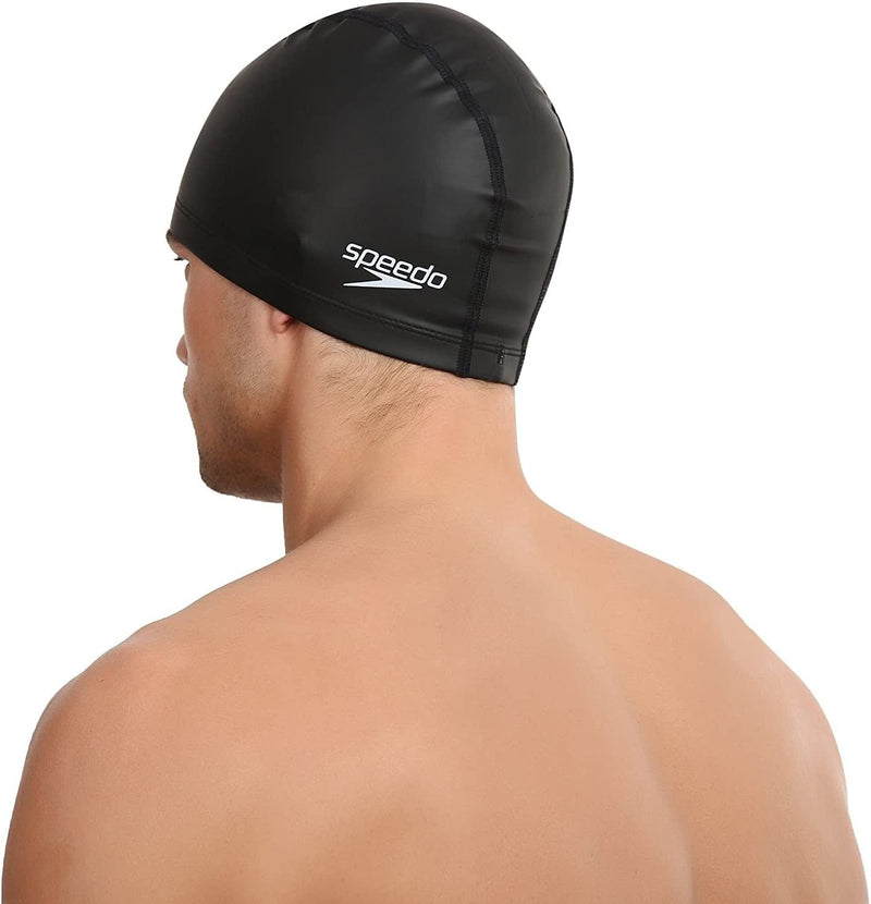 Speedo Black Swimming Cap Pace Sporting Goods > Outdoor Recreation > Boating & Water Sports > Swimming > Swim Caps Speedo   