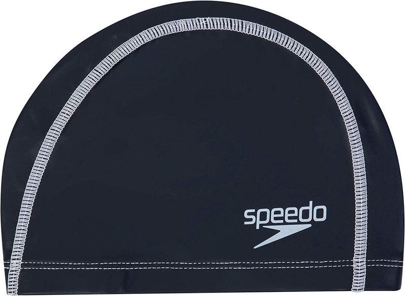 Speedo Boys' Junior Pace Swim Cap, Navy, One Size UK