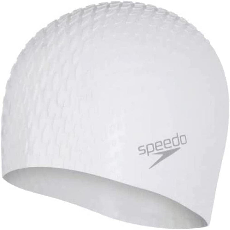 Speedo Bubble Active + Cap Swimming Sporting Goods > Outdoor Recreation > Boating & Water Sports > Swimming > Swim Caps Speedo White One Size 