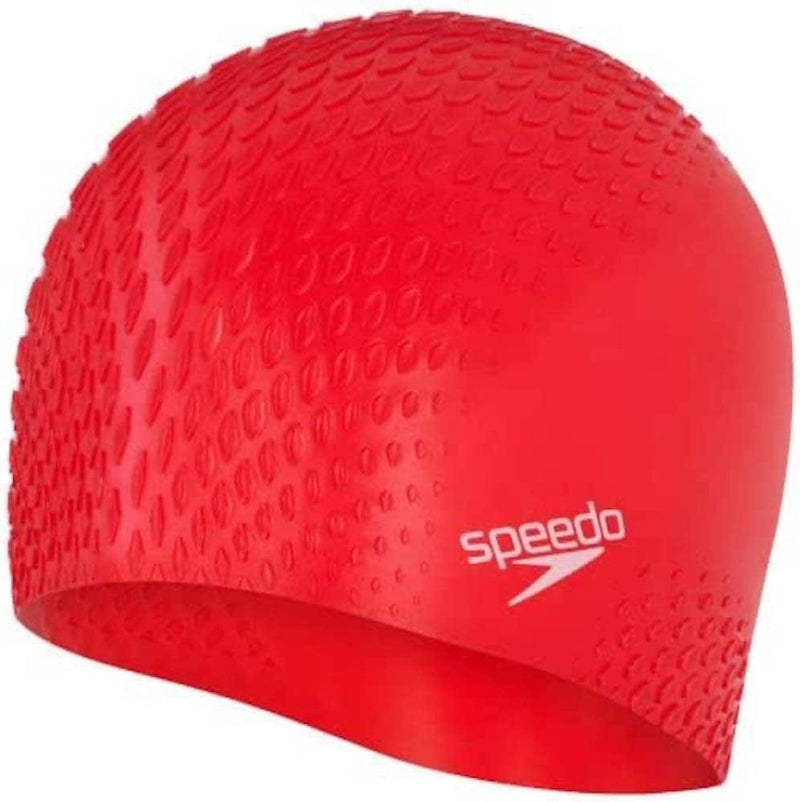 Speedo Bubble Active + Cap Swimming Sporting Goods > Outdoor Recreation > Boating & Water Sports > Swimming > Swim Caps Speedo Fed Red One Size 