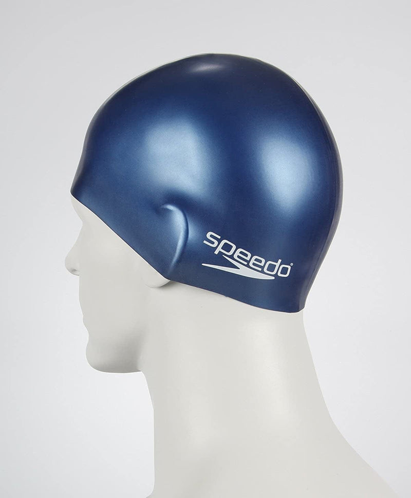 Speedo Plain Moulded Silicone Junior Swimming Cap