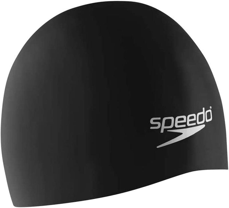 Speedo Silicone 'Racer Dome' Swim Cap Sporting Goods > Outdoor Recreation > Boating & Water Sports > Swimming > Swim Caps Speedo Speedo Black  