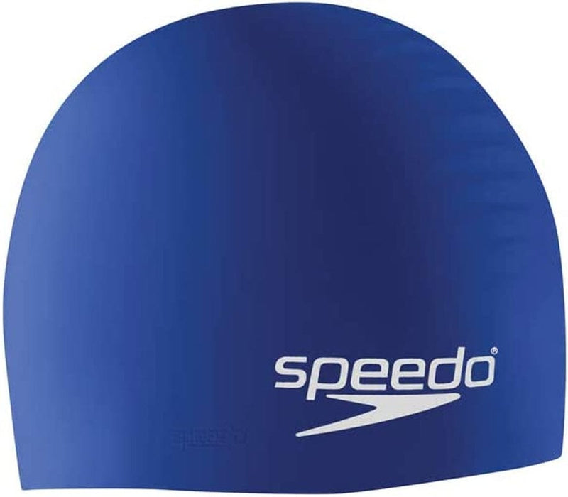 Speedo Unisex-Youth Swim Cap Silicone Junior Sporting Goods > Outdoor Recreation > Boating & Water Sports > Swimming > Swim Caps Speedo Royal Blue One Size 