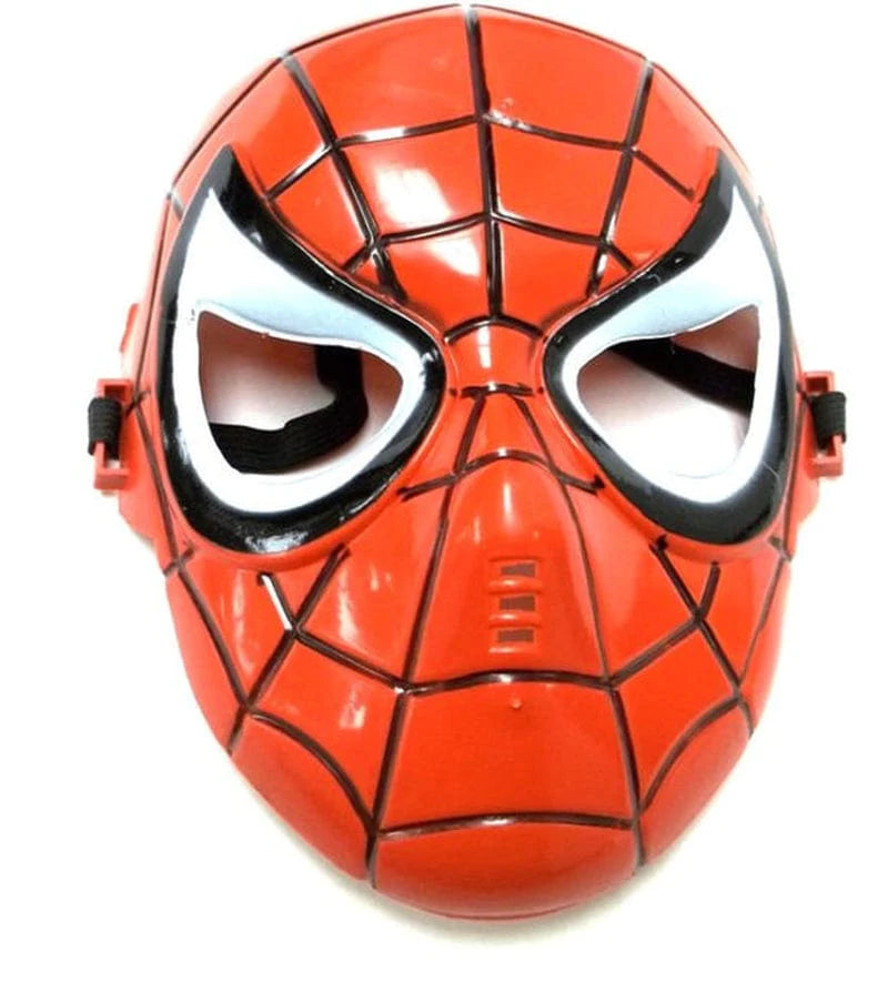 Spiderman Red Amazing Halloween Party Masquerade Mask Apparel & Accessories > Costumes & Accessories > Masks Oriental Trading Company   