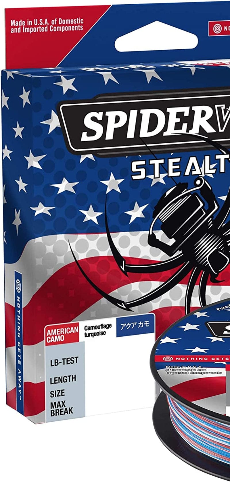 Spiderwire Stealth Braid Fishing Line Sporting Goods > Outdoor Recreation > Fishing > Fishing Lines & Leaders Pure Fishing   