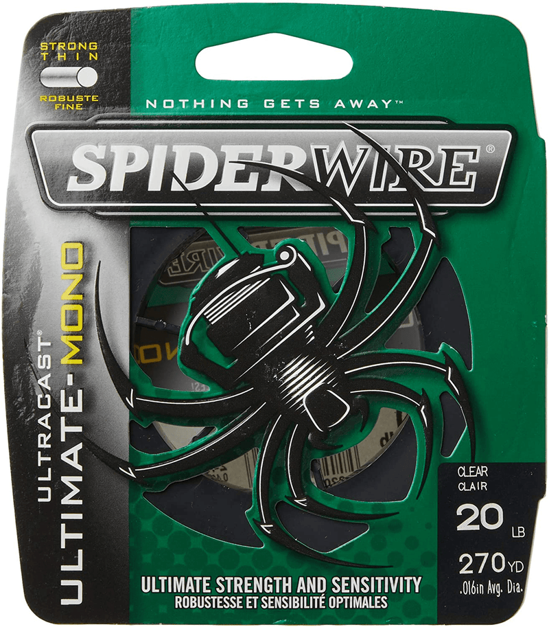 SpiderWire Ultracast Ultimate Monofilament Fishing Line Sporting Goods > Outdoor Recreation > Fishing > Fishing Lines & Leaders Spiderwire   