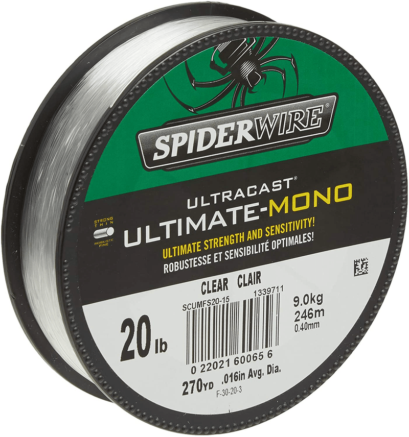 SpiderWire Ultracast Ultimate Monofilament Fishing Line Sporting Goods > Outdoor Recreation > Fishing > Fishing Lines & Leaders Spiderwire   