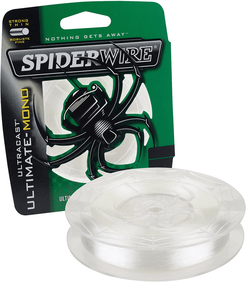 SpiderWire Ultracast Ultimate Monofilament Fishing Line Sporting Goods > Outdoor Recreation > Fishing > Fishing Lines & Leaders Spiderwire Clear 4 Pounds 330 Yards