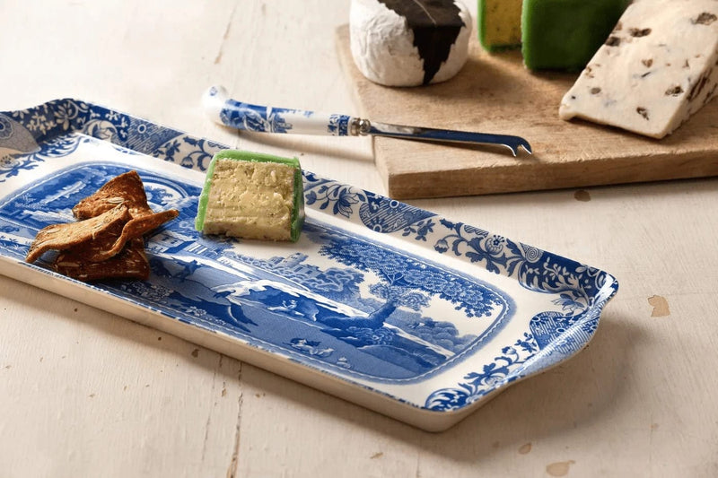 Spode Blue Italian Sandwich Tray Home & Garden > Decor > Decorative Trays Spode   