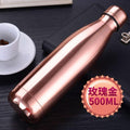 Stainless Steel Thermo Bottle Home & Garden > Kitchen & Dining > Tableware > Drinkware KOL DEALS Russian Federation 1000ML Rose gold