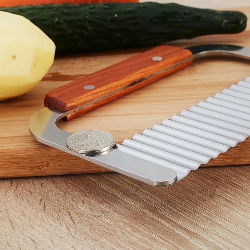 Stainless Steel Vegetable Wavy Cutter Home & Garden > Kitchen & Dining > Kitchen Tools & Utensils > Kitchen Knives KOL DEALS   