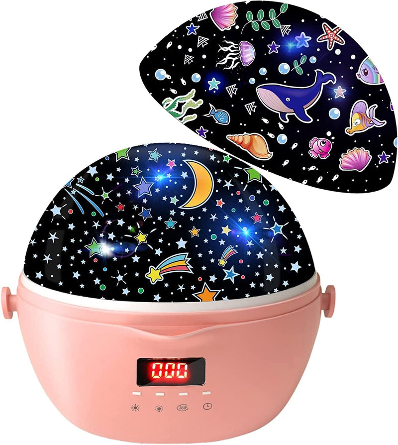 Star Projector, Calyla Galaxy Projector for Bedroom,Night Light LED Ocean Wave Movable RGB 8 Lighting Modes with Remote and Music Voice Control,Star Light Projector for Kids Adults Room Décor Home & Garden > Pool & Spa > Pool & Spa Accessories Calyla Pink  