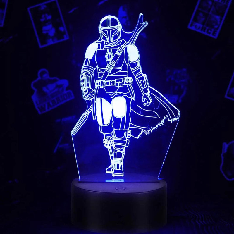 Star Wars 3D Illusion Lamp for Kids, 4 Patterns 3D Night Light with Timing Remote Control and 16 Color Changing Decor Lamp, Star Wars Toys Birthday and Christmas Gifts for Boys Men Kids Fans Home & Garden > Lighting > Night Lights & Ambient Lighting Zanetta   