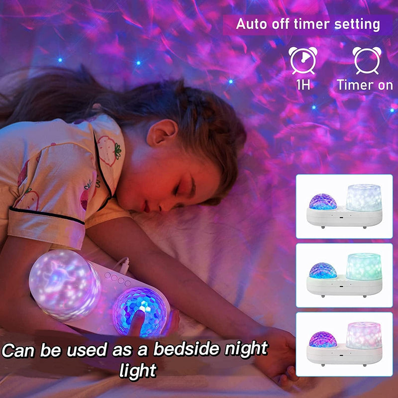 STARS LAMP Ocean Night Light Projector, Kids Galaxy Projector for Bedroom, Nebula Star Projector with USB Cable, 360 Degree Rotation Kid Night Light Lamp for Decorating Party,Birthdays,Christmas Gifts Home & Garden > Pool & Spa > Pool & Spa Accessories STARS LAMP   