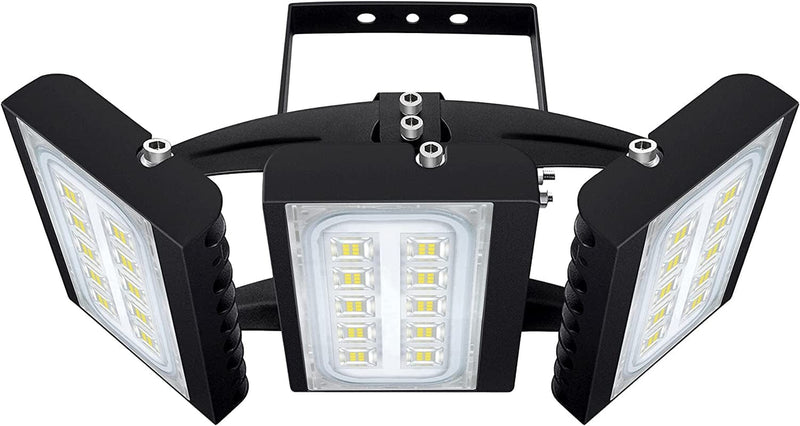 STASUN LED Flood Light Outdoor, 150W 13500Lm Outdoor Lighting, 6000K Daylight White, IP66 Waterproof outside Floodlight Exterior Security Light with 3 Adjustable Heads for Yard, Street, Parking Lot Home & Garden > Lighting > Flood & Spot Lights STASUN Warm White 150W 