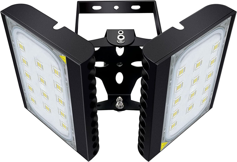 STASUN LED Flood Light Outdoor, 150W 13500Lm Outdoor Lighting, 6000K Daylight White, IP66 Waterproof outside Floodlight Exterior Security Light with 3 Adjustable Heads for Yard, Street, Parking Lot Home & Garden > Lighting > Flood & Spot Lights STASUN Daylight White 200W 